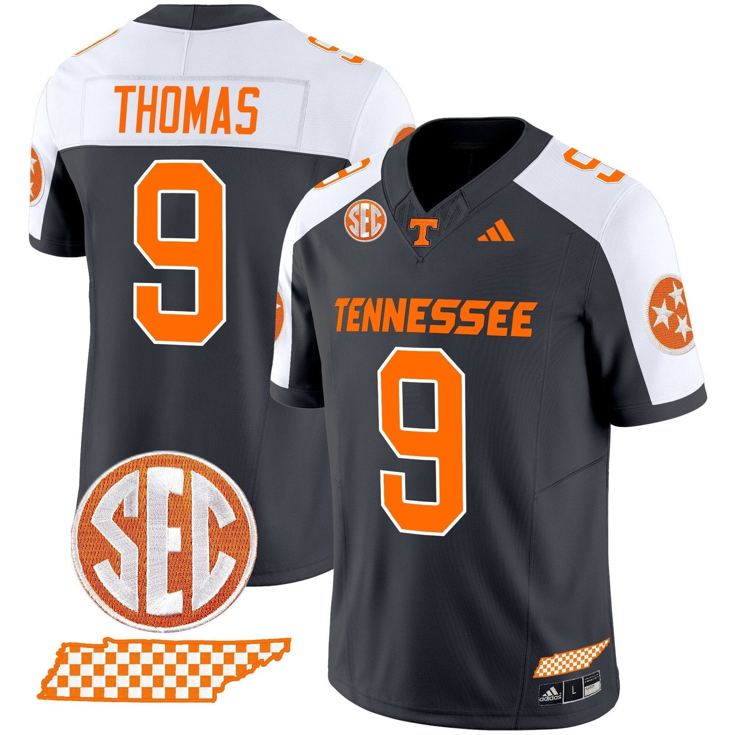 Men's Tennessee Volunteers 'Rebrand 2026' Checkerboard Vapor Limited Jersey - All Stitched
