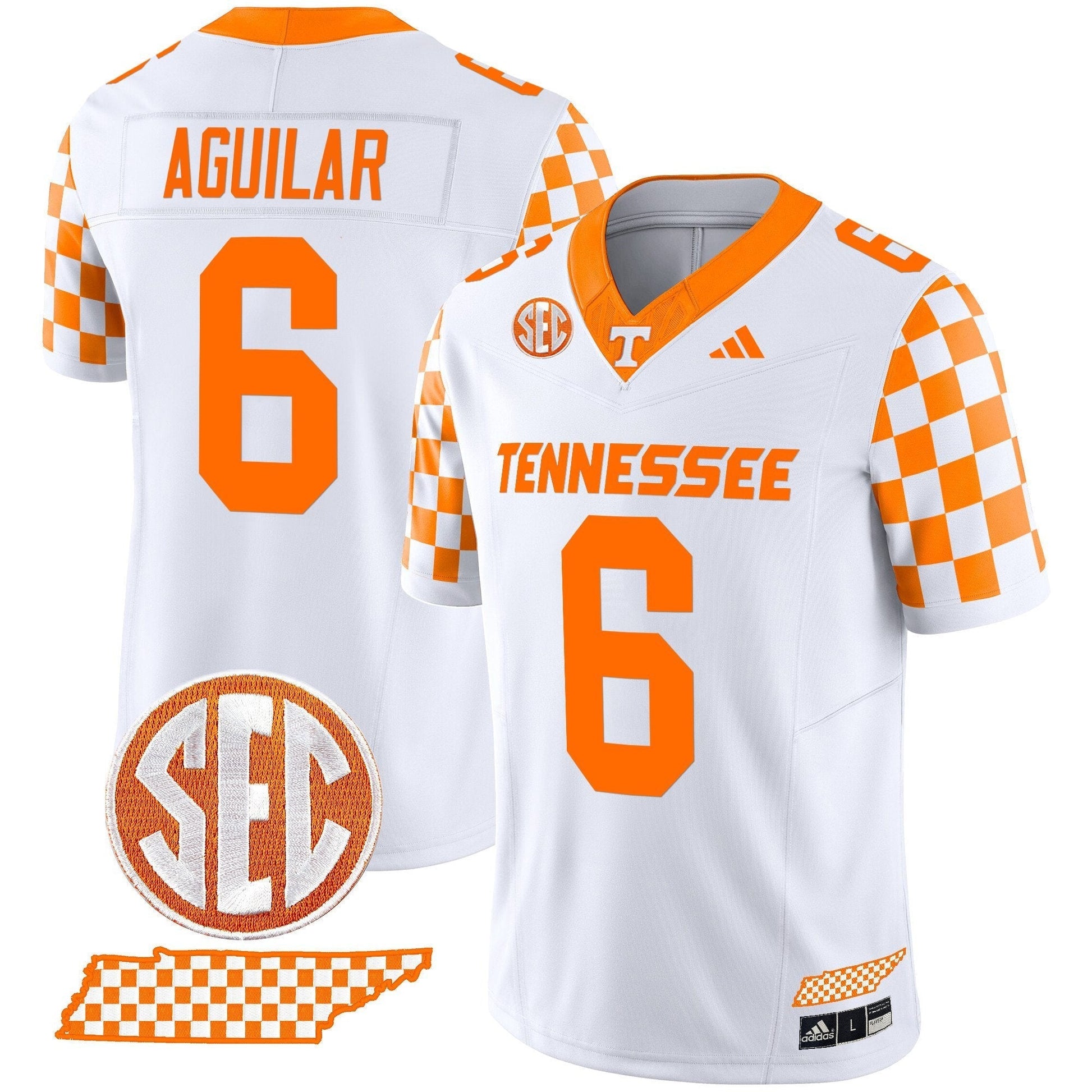Men's Tennessee Volunteers 'Rebrand 2026' Checkerboard Vapor Limited Jersey - All Stitched