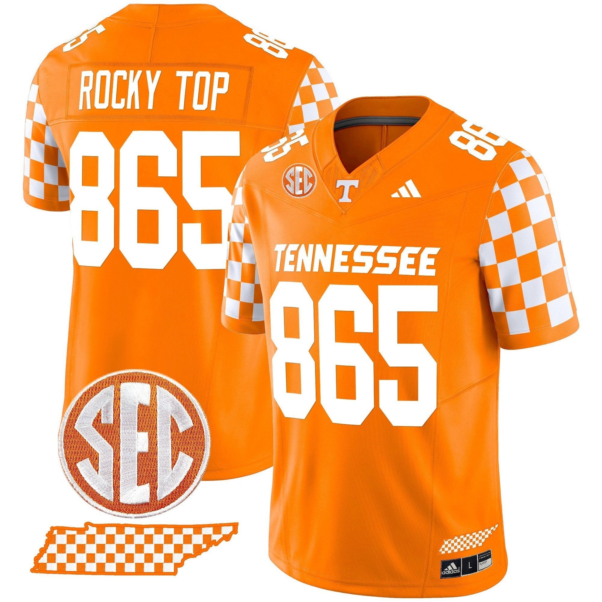 Men's Tennessee Volunteers 'Rebrand 2026' Checkerboard Vapor Limited Jersey - All Stitched
