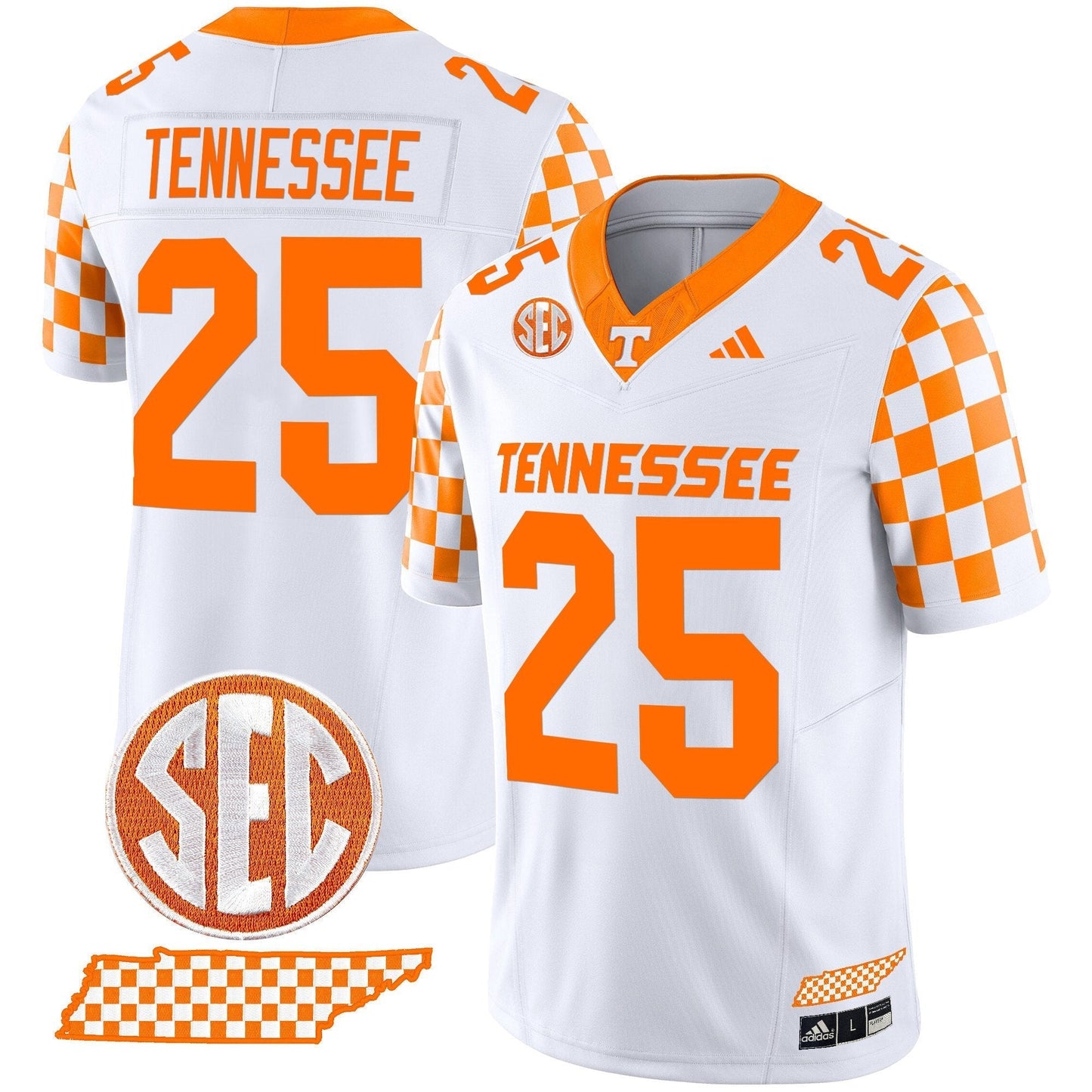 Men's Tennessee Volunteers 'Rebrand 2026' Checkerboard Vapor Limited Jersey - All Stitched