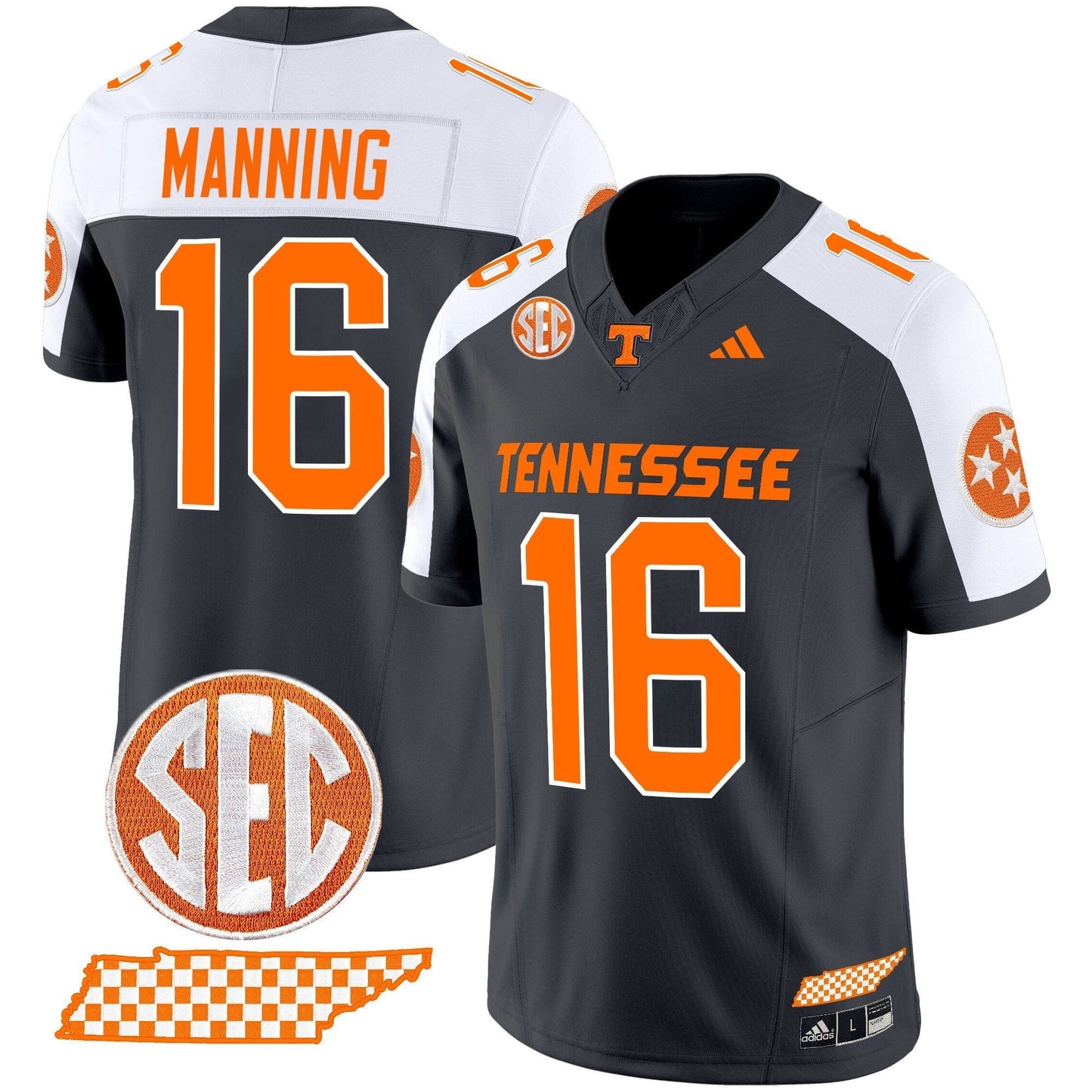 Men's Tennessee Volunteers 'Rebrand 2026' Checkerboard Vapor Limited Jersey - All Stitched