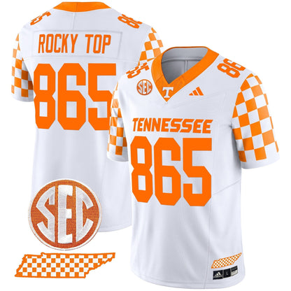 Men's Tennessee Volunteers 'Rebrand 2026' Checkerboard Vapor Limited Jersey - All Stitched