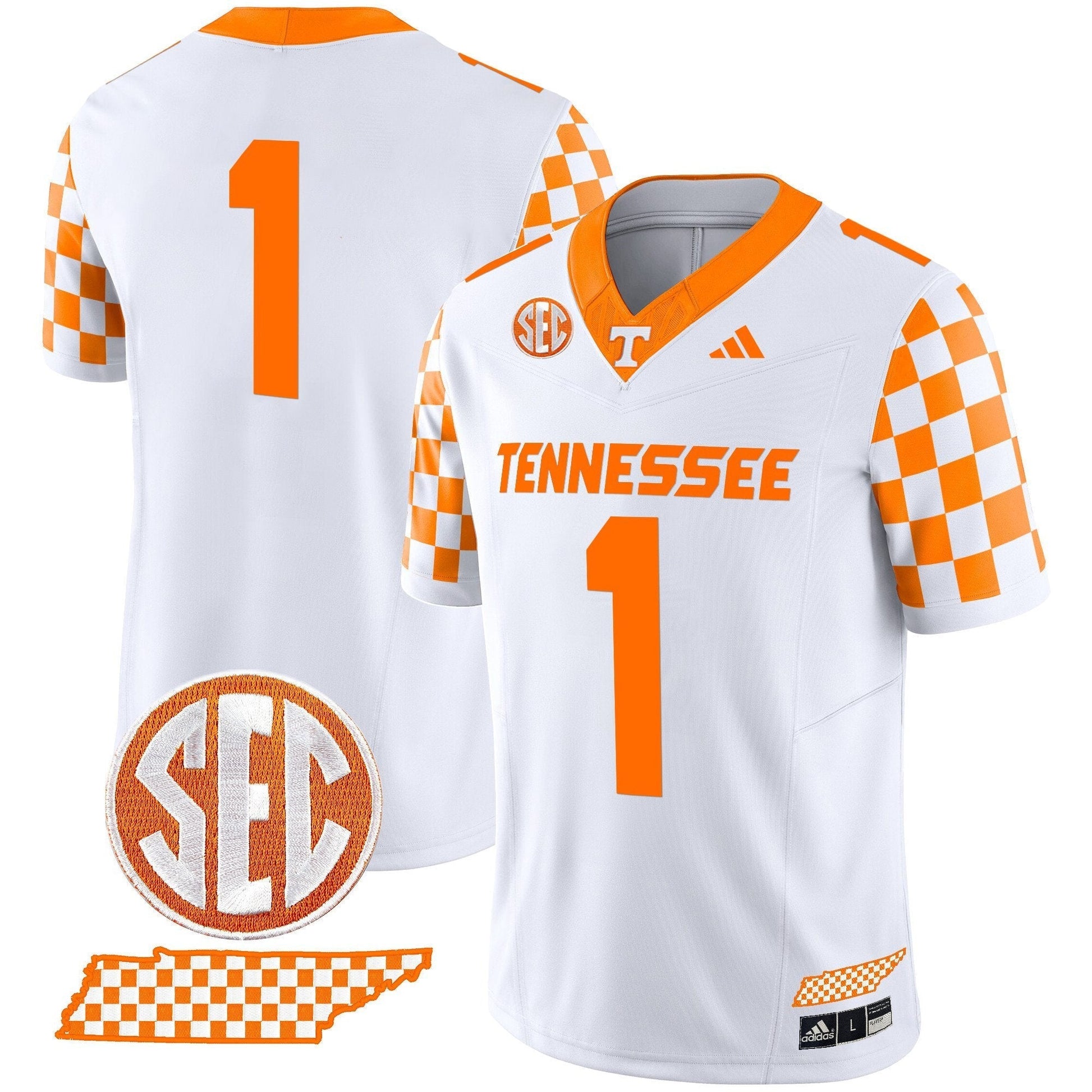 Men's Tennessee Volunteers 'Rebrand 2026' Checkerboard Vapor Limited Jersey - All Stitched