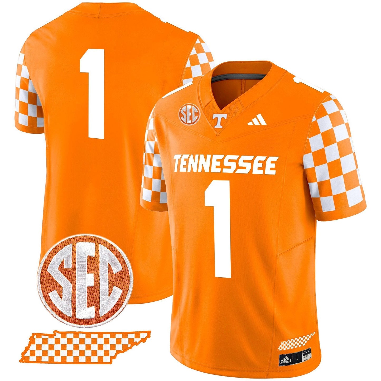 Men's Tennessee Volunteers 'Rebrand 2026' Checkerboard Vapor Limited Jersey - All Stitched