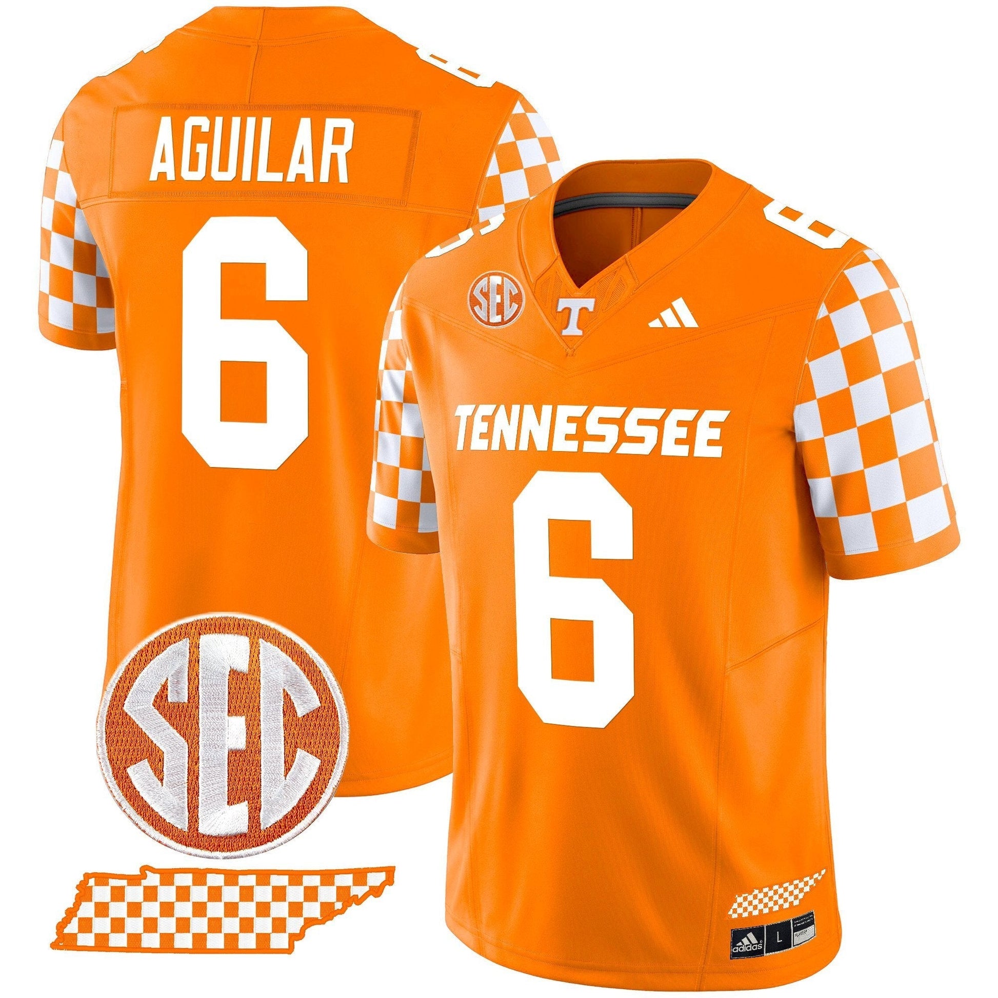 Men's Tennessee Volunteers 'Rebrand 2026' Checkerboard Vapor Limited Jersey - All Stitched