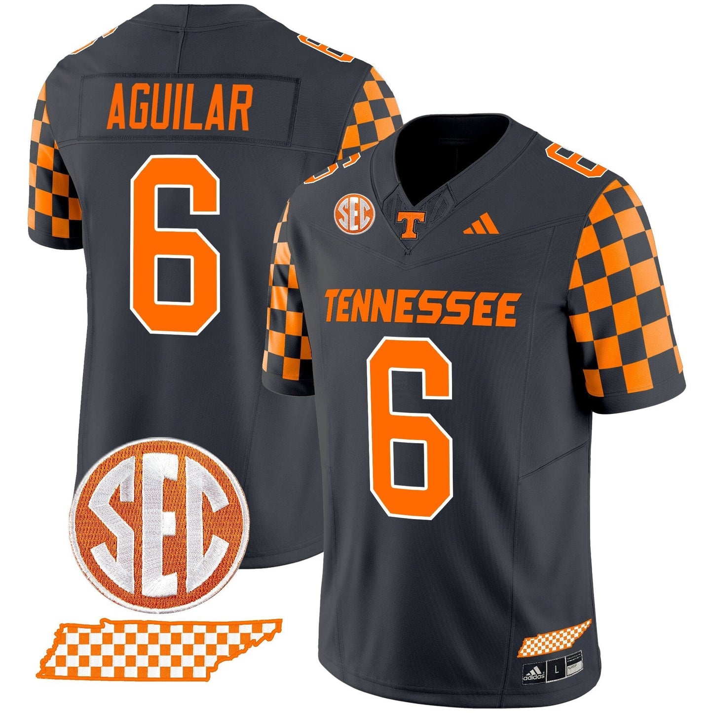 Men's Tennessee Volunteers 'Rebrand 2026' Checkerboard Vapor Limited Jersey - All Stitched