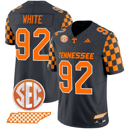 Men's Tennessee Volunteers 'Rebrand 2026' Checkerboard Vapor Limited Jersey - All Stitched