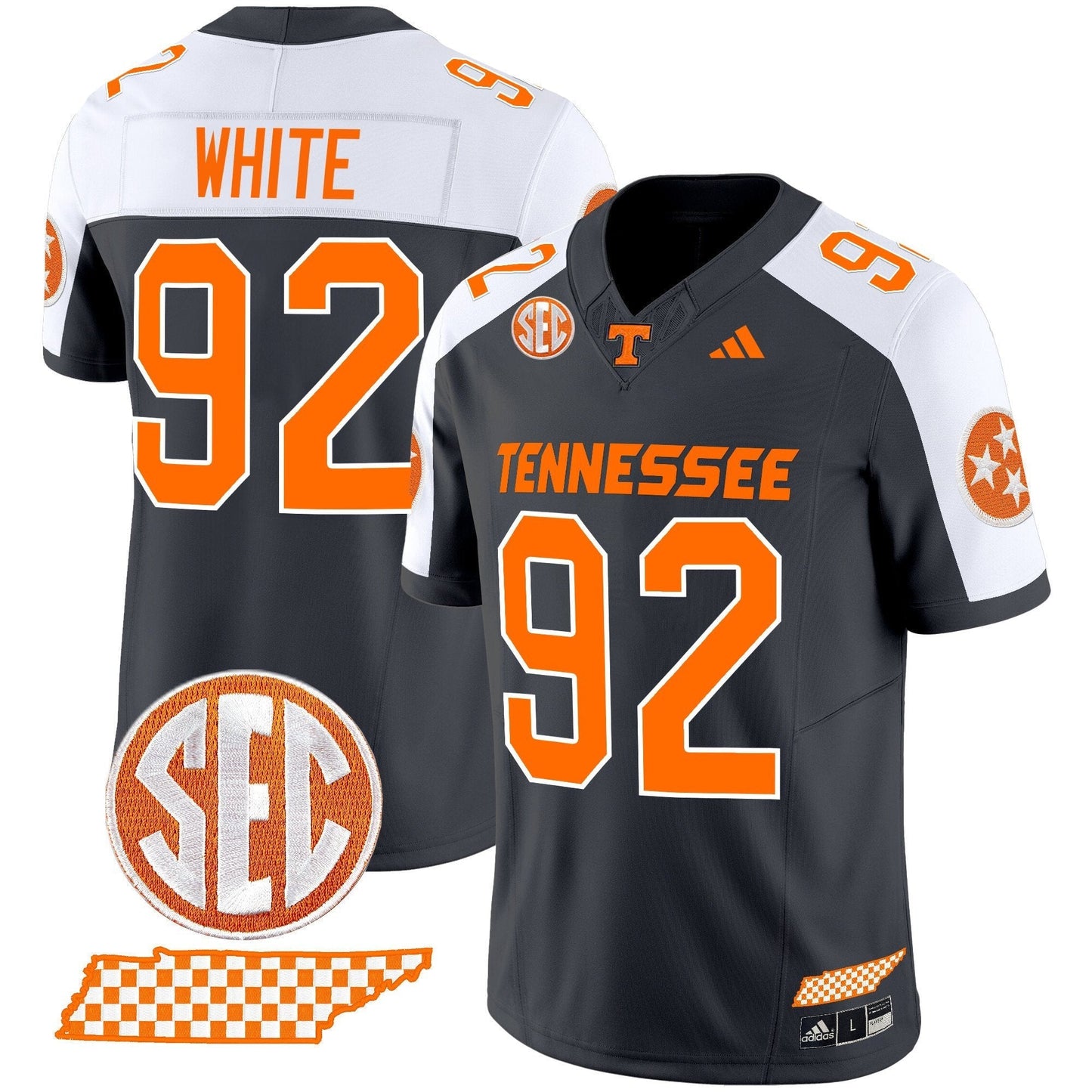 Men's Tennessee Volunteers 'Rebrand 2026' Checkerboard Vapor Limited Jersey - All Stitched