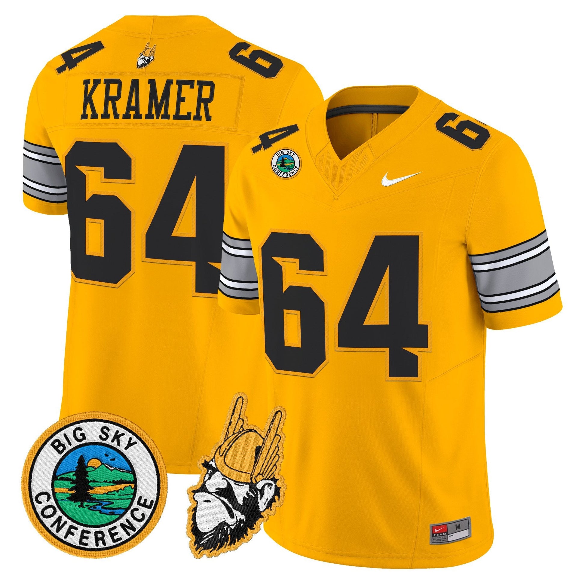 Men's Idaho Vandals 1975 Throwback Vapor Limited Jersey - All Stitched