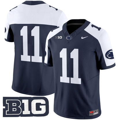 Men's Penn State Nittany Lions 2025 Vapor Limited Jersey V2 - All Stitched