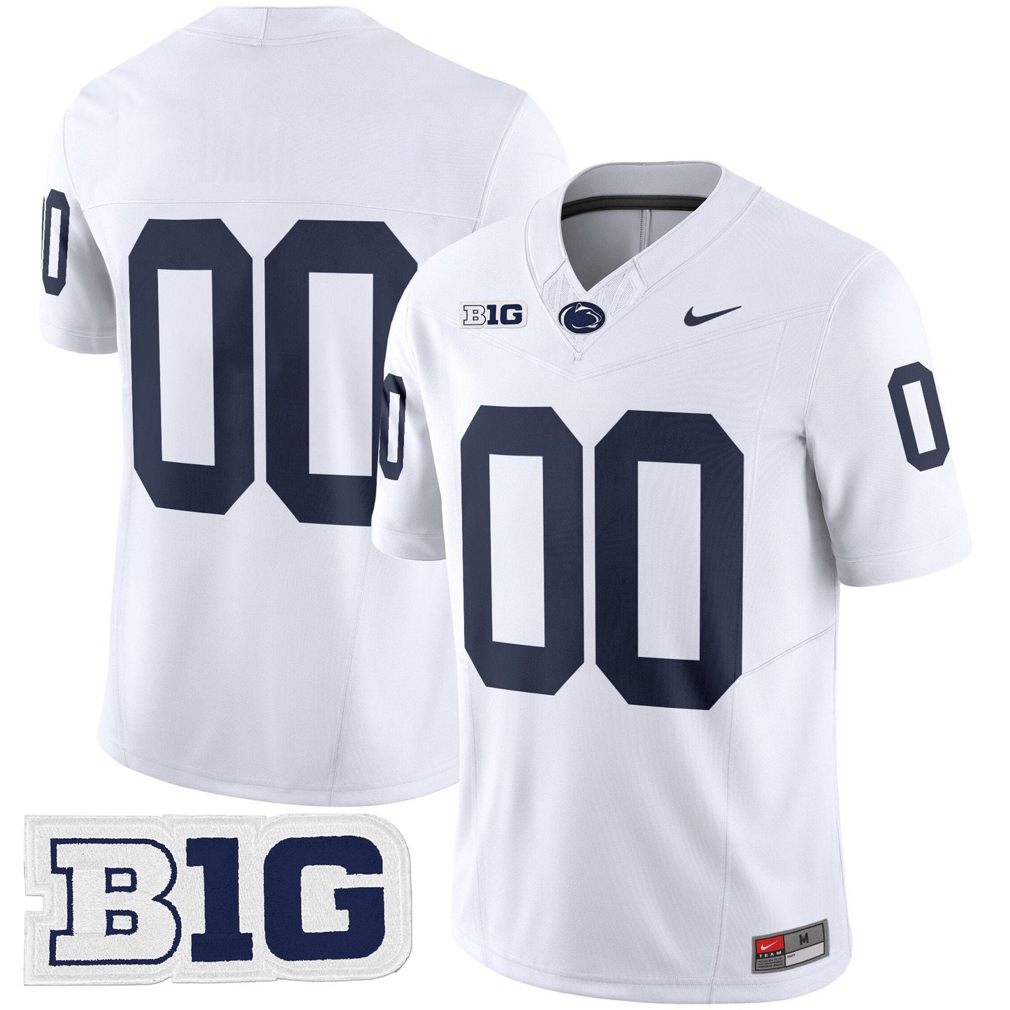 Penn State Nittany Lions 2025 Vapor Limited Custom Jersey V2 - All Stitched