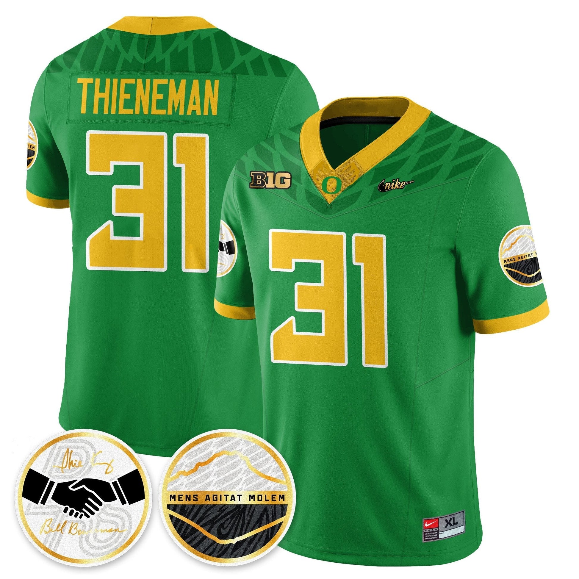 Oregon Ducks 2025 "Shoe Duck" Jersey - All Stitched