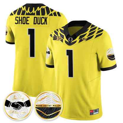 Oregon Ducks 2025 "Shoe Duck" Jersey - All Stitched