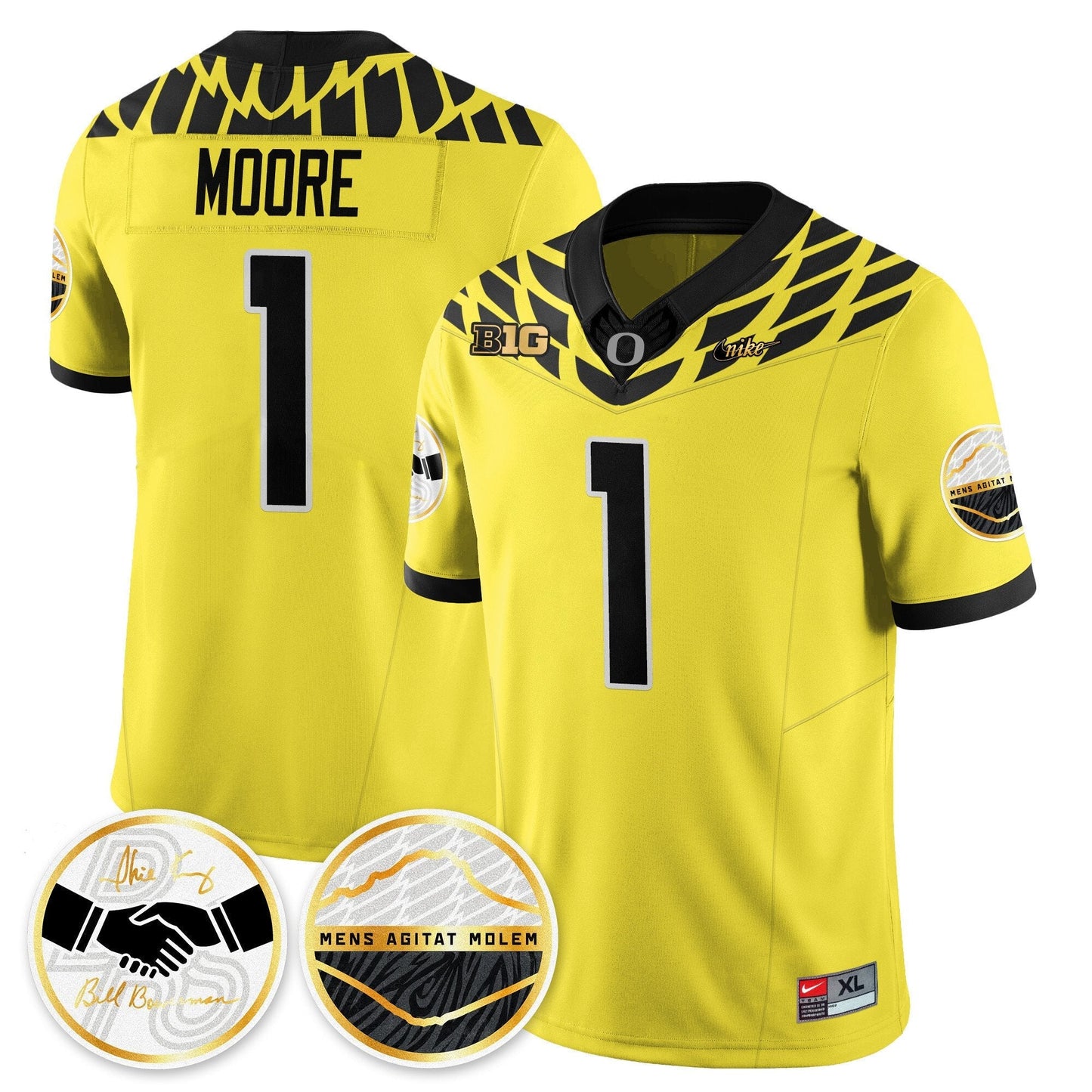 Oregon Ducks 2025 "Shoe Duck" Jersey - All Stitched