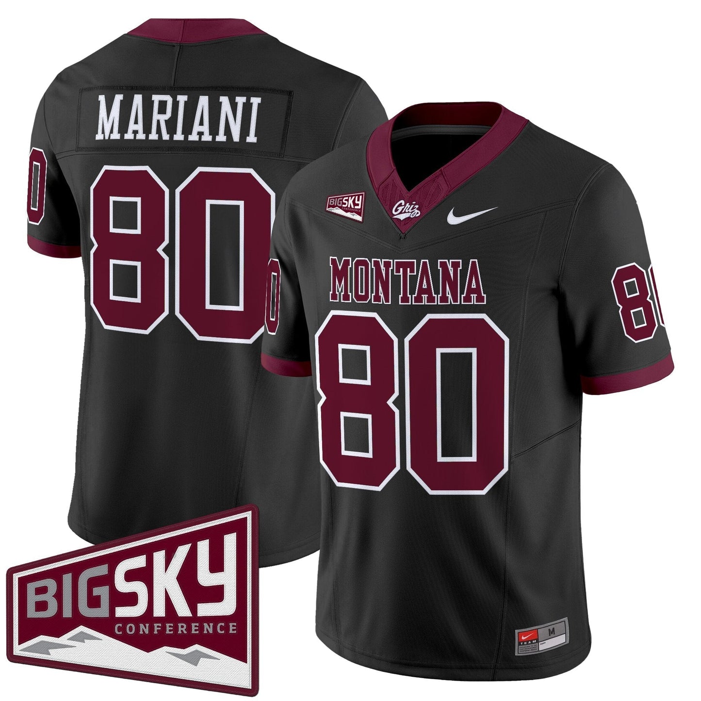 Men's Montana Grizzlies 2025 Vapor Limited Jersey - All Stitched