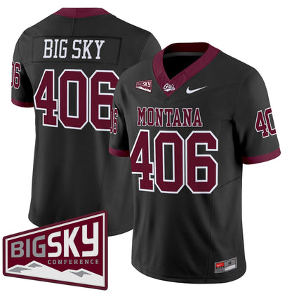 Men's Montana Grizzlies 2025 Vapor Limited Jersey - All Stitched
