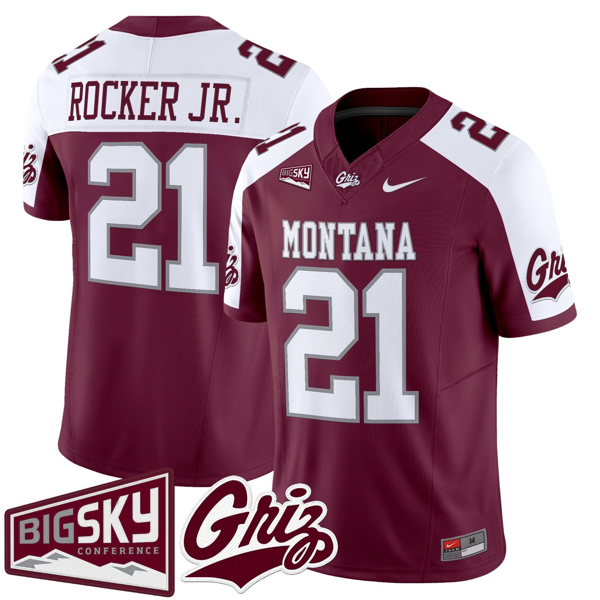 Men's Montana Grizzlies 2025 Vapor Limited Jersey - All Stitched