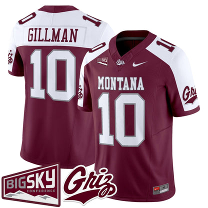 Men's Montana Grizzlies 2025 Vapor Limited Jersey - All Stitched