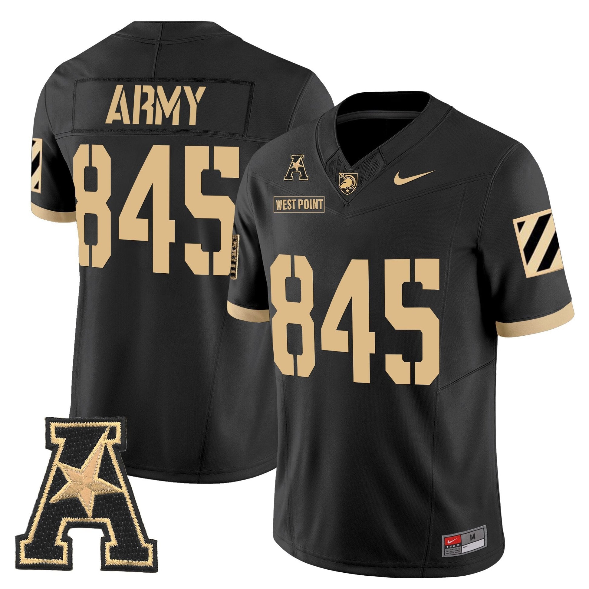 Men's Army Black Knights 2025 Vapor Limited Jersey - All Stitched
