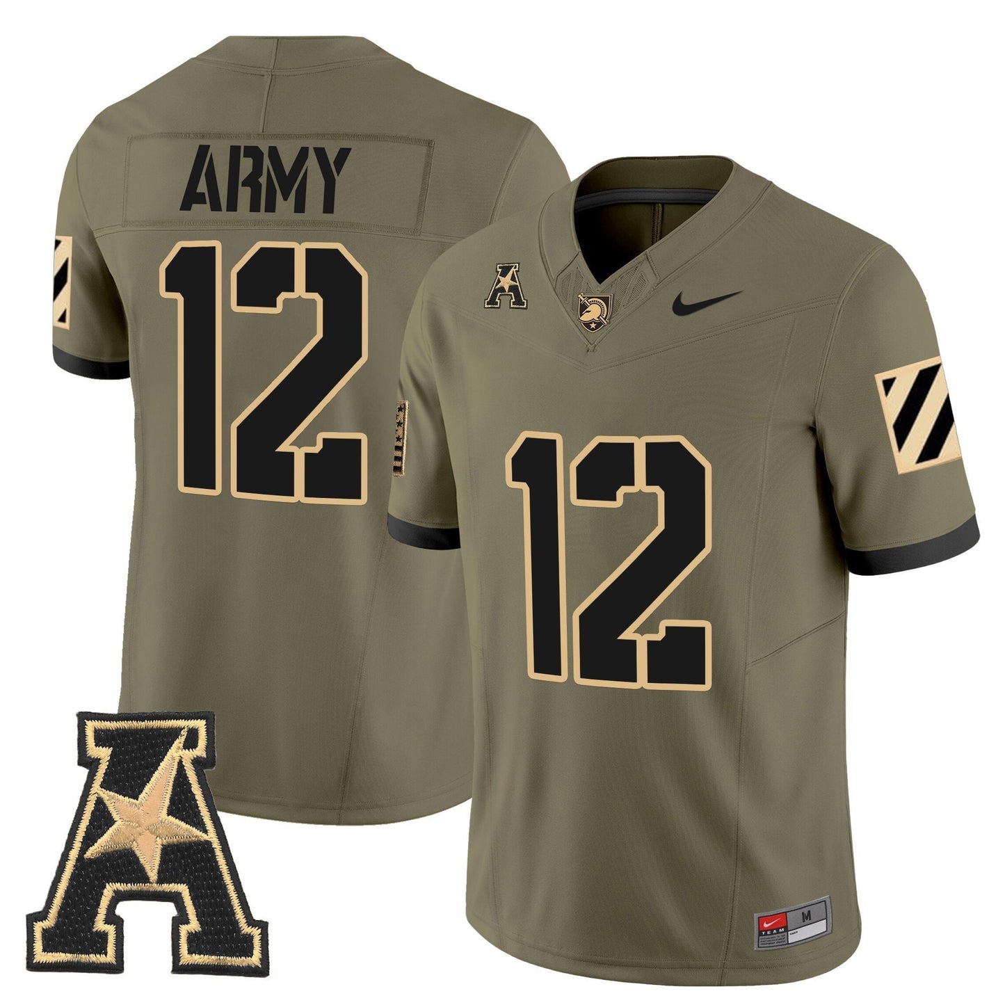 Men's Army Black Knights 2025 Vapor Limited Jersey - All Stitched