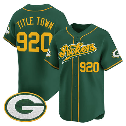 Men's Green Bay Packers 2025 Vapor Baseball Jersey V2 - All Stitched