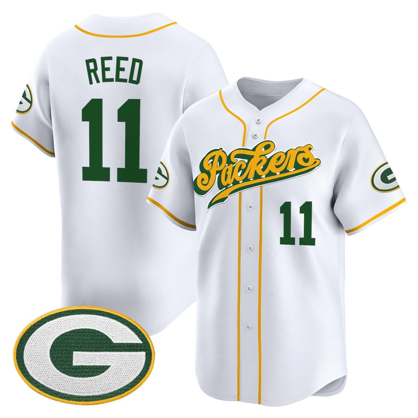 Men's Green Bay Packers 2025 Vapor Baseball Jersey V2 - All Stitched