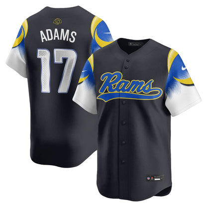 Los Angeles Rams Rivalry Series Baseball Jersey - All Stitched