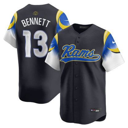 Los Angeles Rams Rivalry Series Baseball Jersey - All Stitched