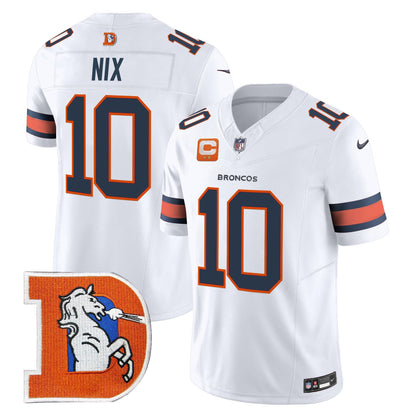 Men's Denver Broncos Throwback Vapor Limited Jersey V2 - All Stitched