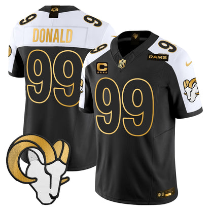 Men's Los Angeles Rams Gold Vapor Limited Jersey - All Stitched
