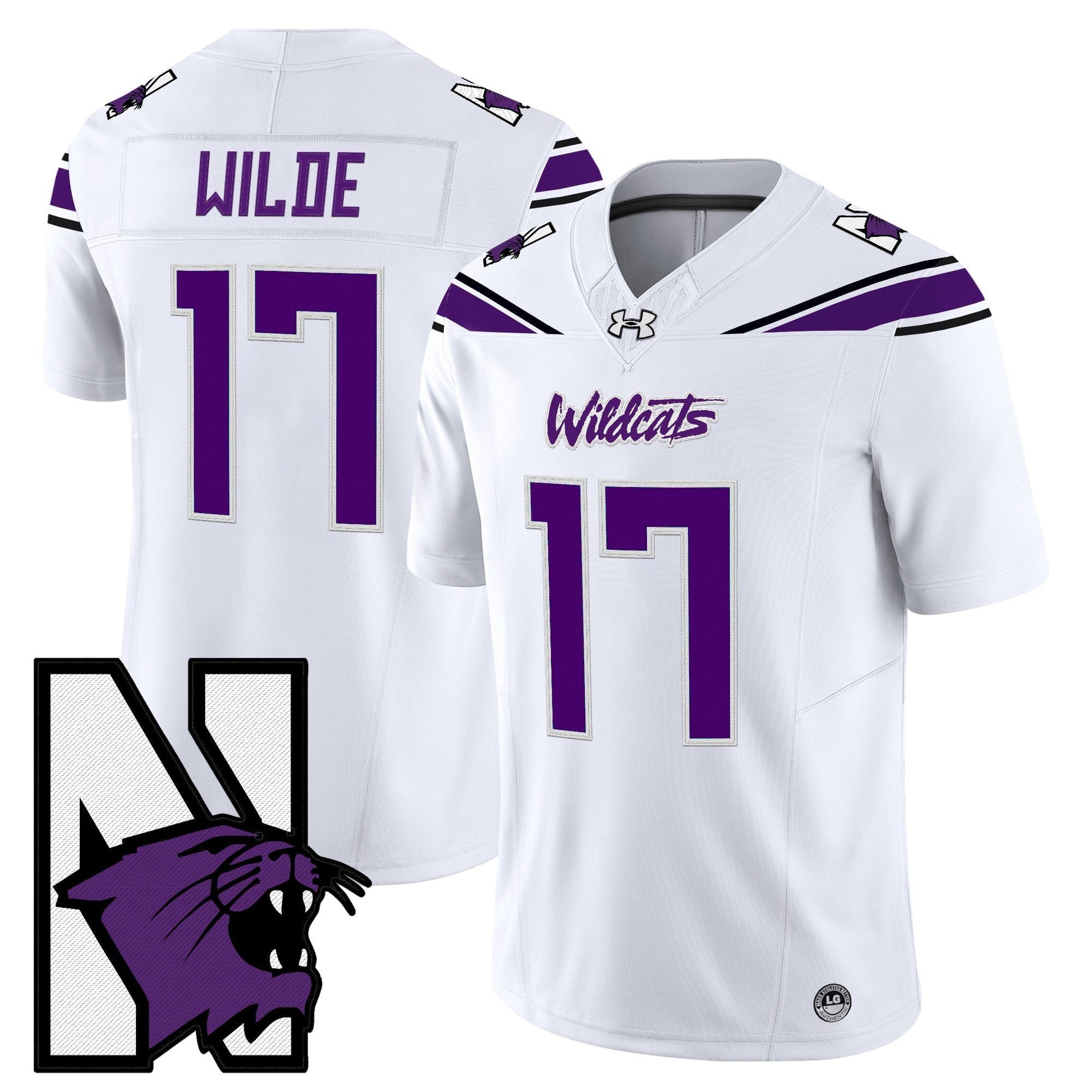 Men's Northwestern Wildcats Honoring ’95 Vapor Limited Jersey - All Stitched