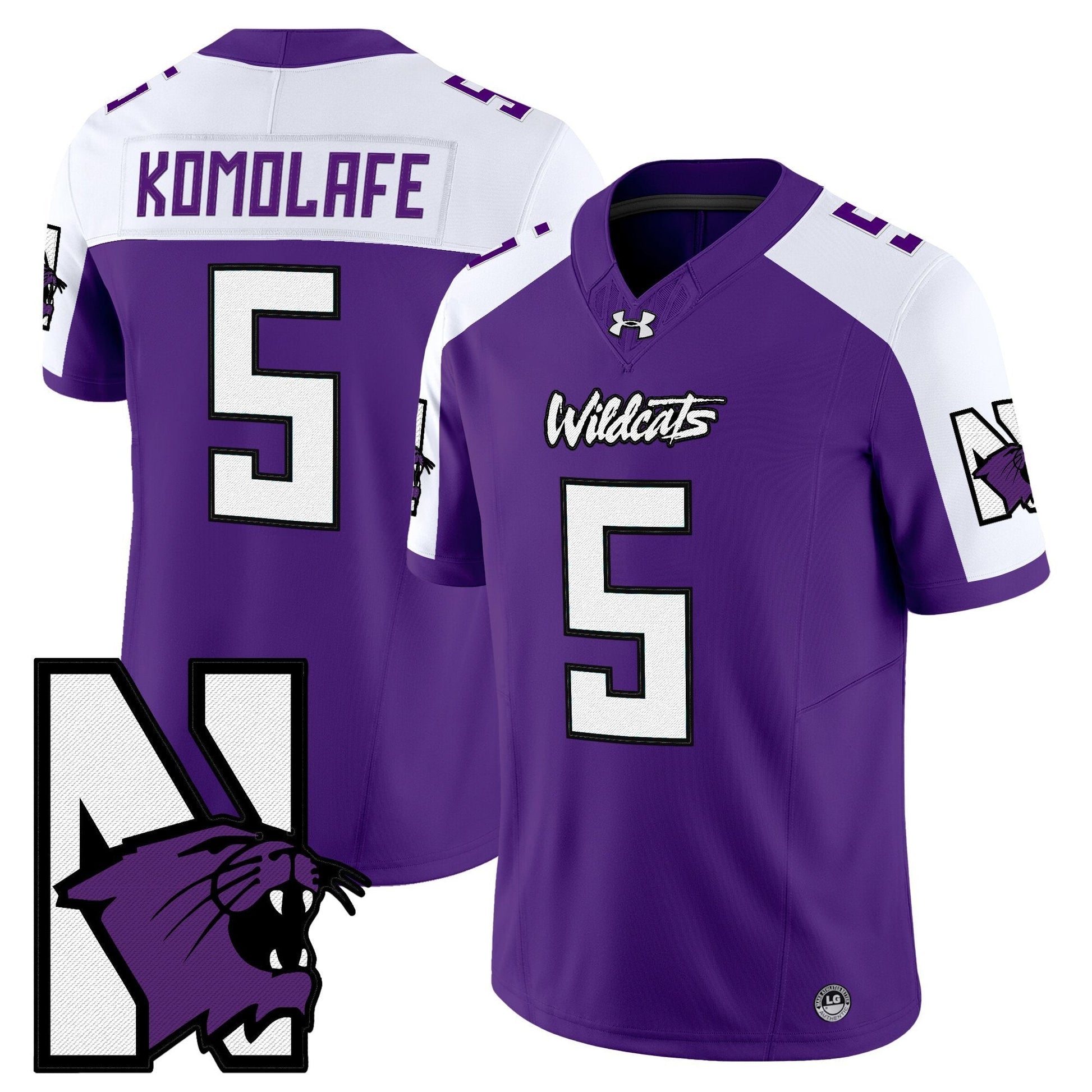 Men's Northwestern Wildcats Honoring ’95 Vapor Limited Jersey - All Stitched