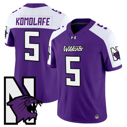 Men's Northwestern Wildcats Honoring ’95 Vapor Limited Jersey - All Stitched