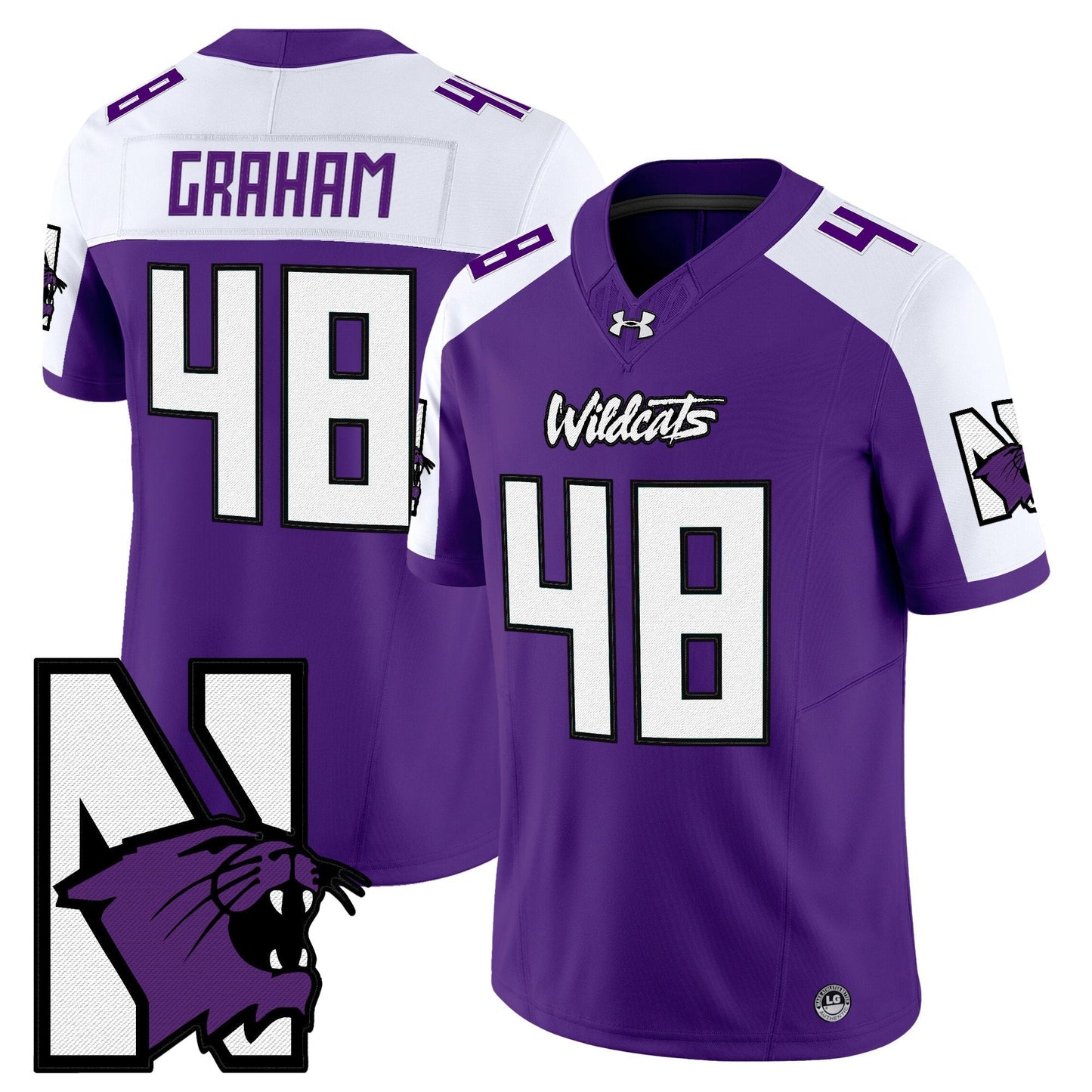 Men's Northwestern Wildcats Honoring ’95 Vapor Limited Jersey - All Stitched