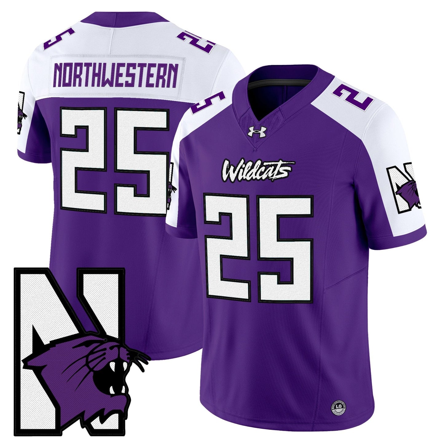 Men's Northwestern Wildcats Honoring ’95 Vapor Limited Jersey - All Stitched