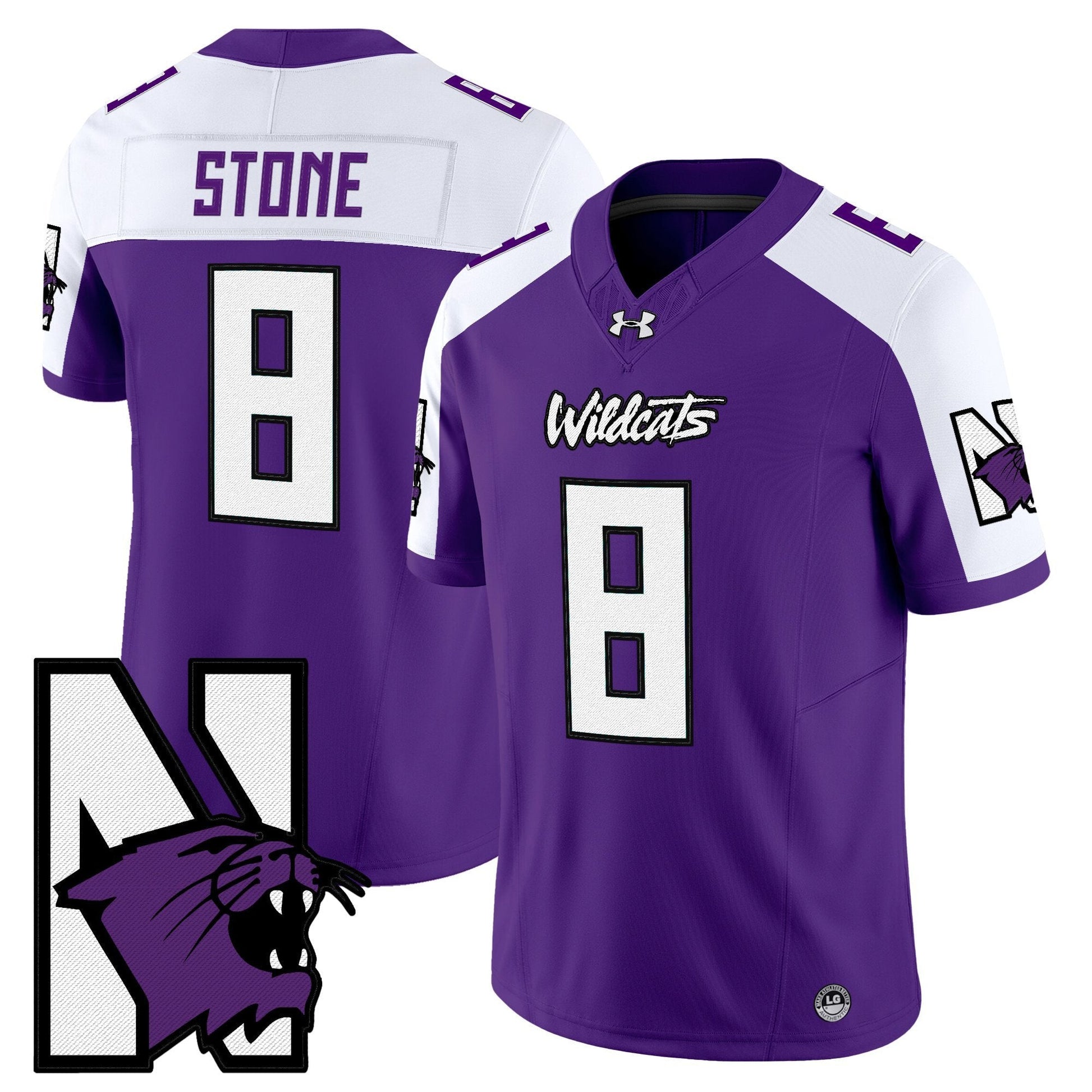 Men's Northwestern Wildcats Honoring ’95 Vapor Limited Jersey - All Stitched