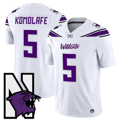 Men's Northwestern Wildcats Honoring ’95 Vapor Limited Jersey - All Stitched