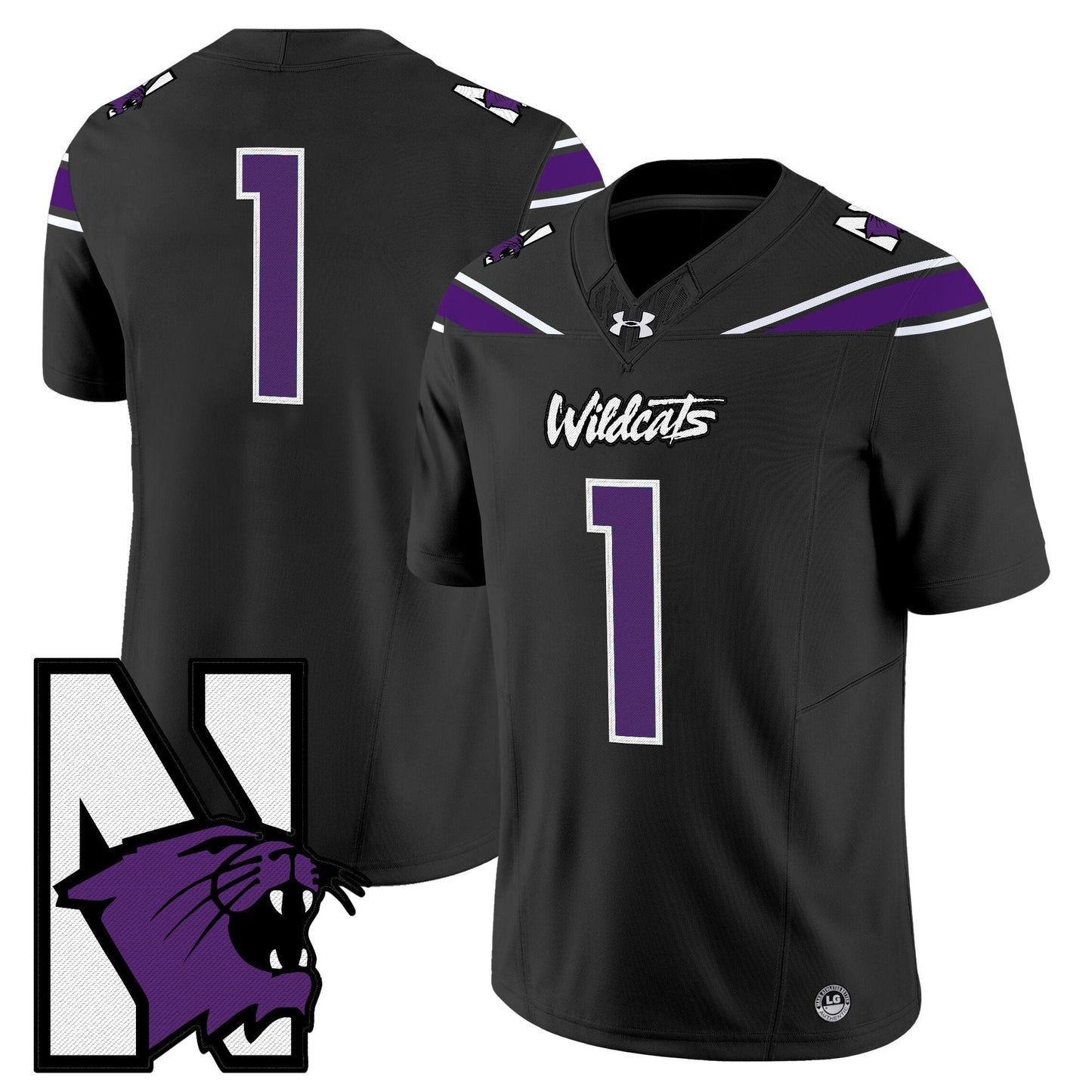 Men's Northwestern Wildcats Honoring ’95 Vapor Limited Jersey - All Stitched