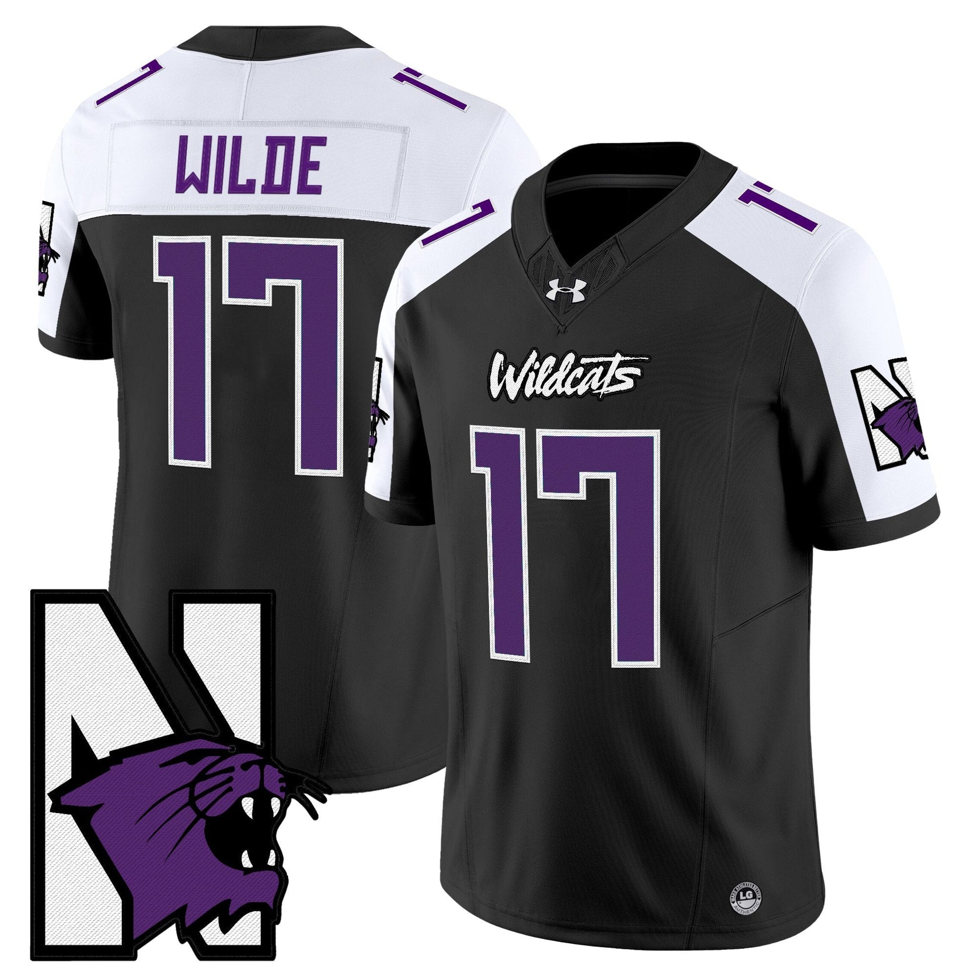 Men's Northwestern Wildcats Honoring ’95 Vapor Limited Jersey - All Stitched