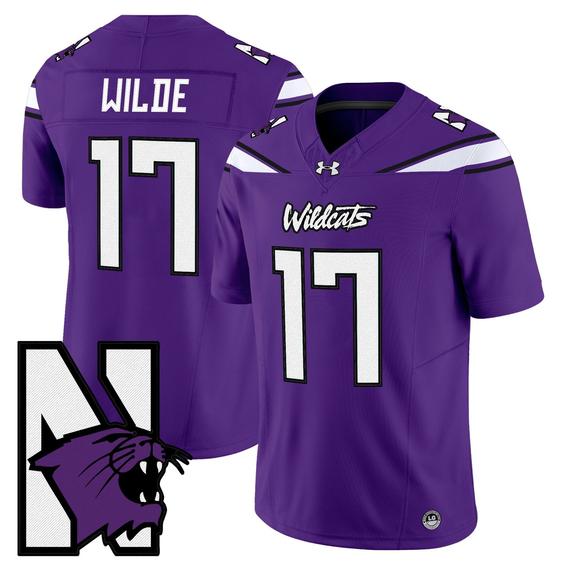 Men's Northwestern Wildcats Honoring ’95 Vapor Limited Jersey - All Stitched