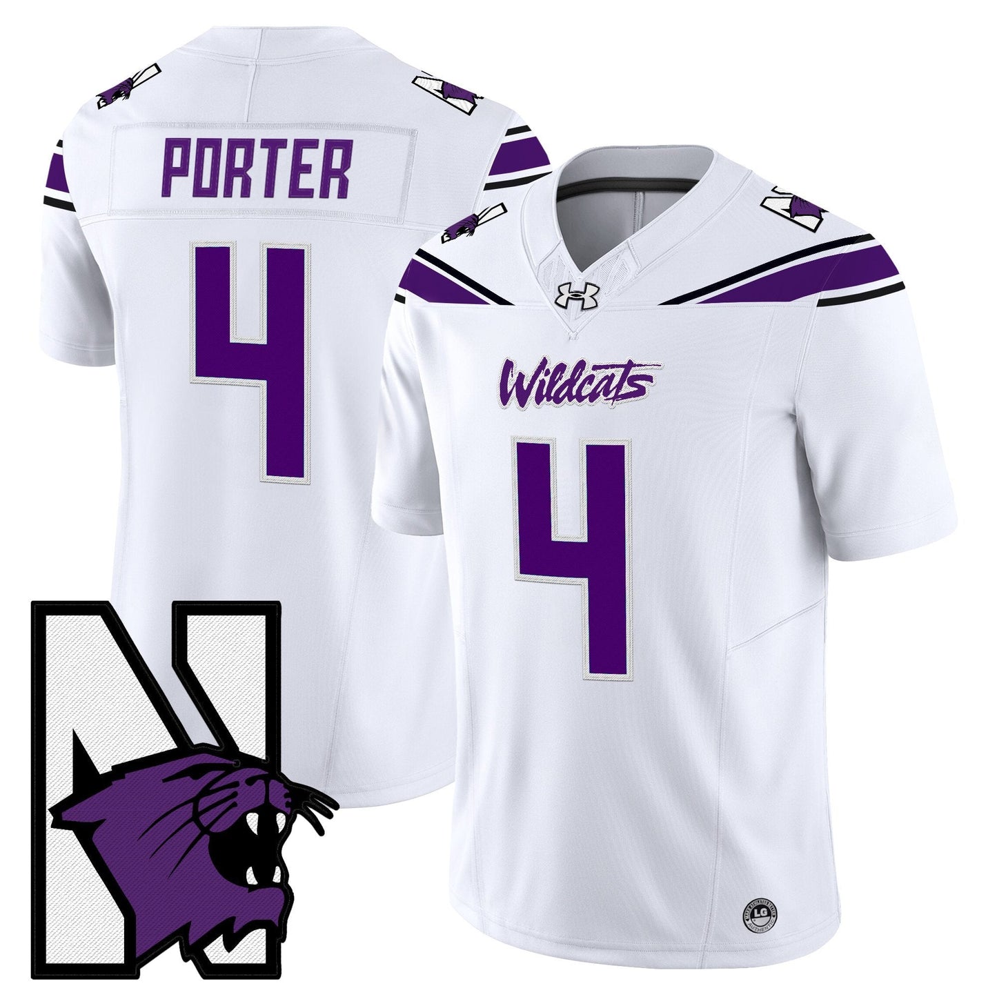 Men's Northwestern Wildcats Honoring ’95 Vapor Limited Jersey - All Stitched