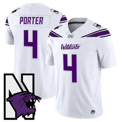 Men's Northwestern Wildcats Honoring ’95 Vapor Limited Jersey - All Stitched