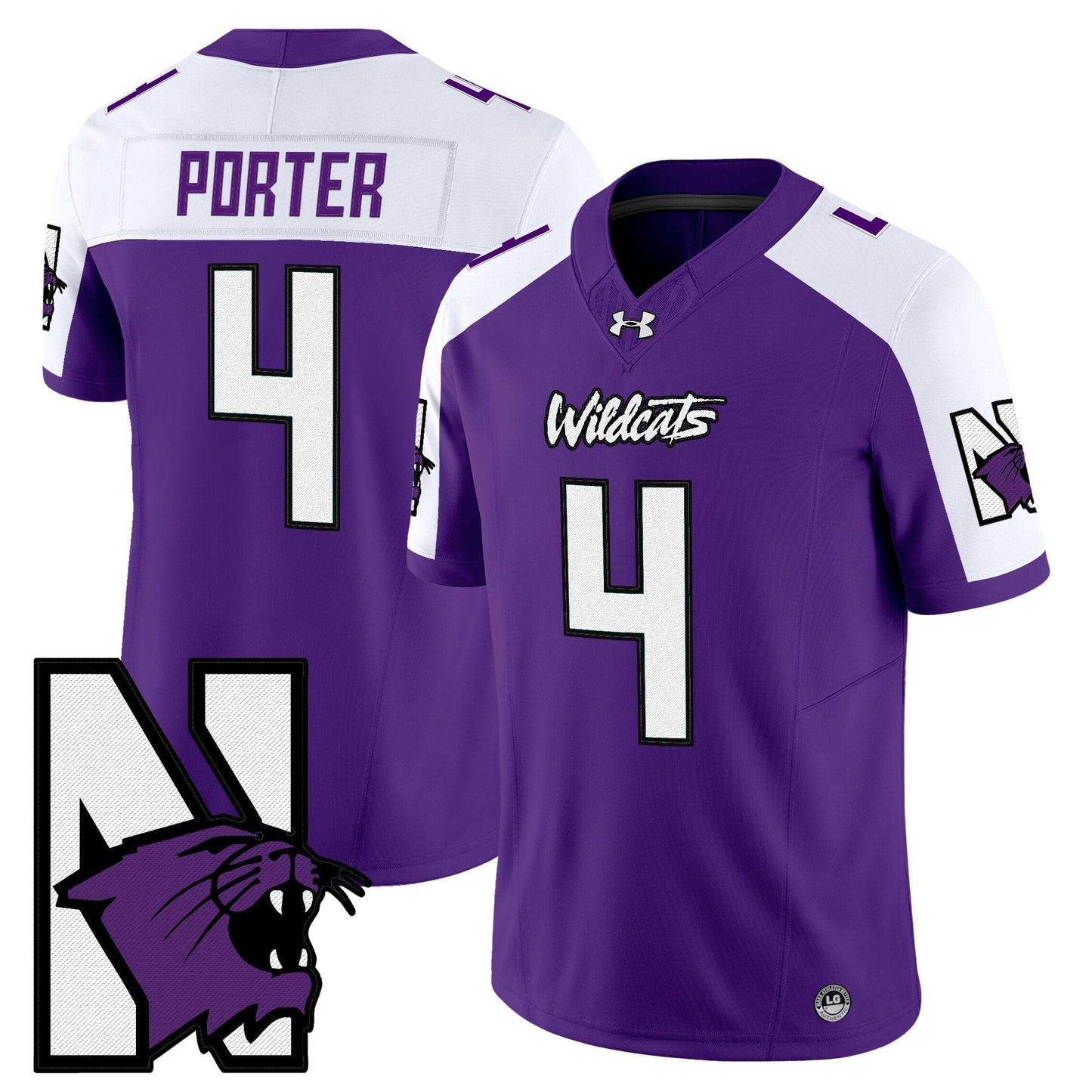 Men's Northwestern Wildcats Honoring ’95 Vapor Limited Jersey - All Stitched