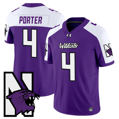 Men's Northwestern Wildcats Honoring ’95 Vapor Limited Jersey - All Stitched