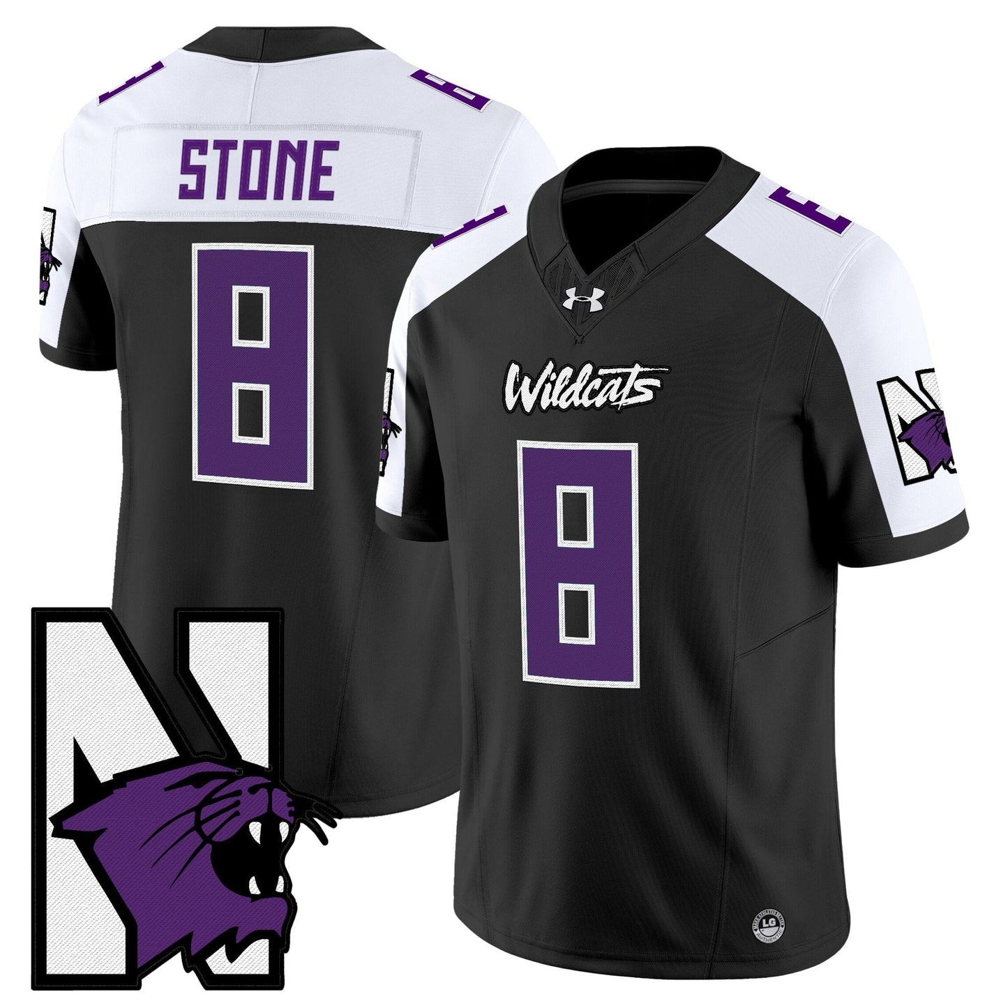 Men's Northwestern Wildcats Honoring ’95 Vapor Limited Jersey - All Stitched