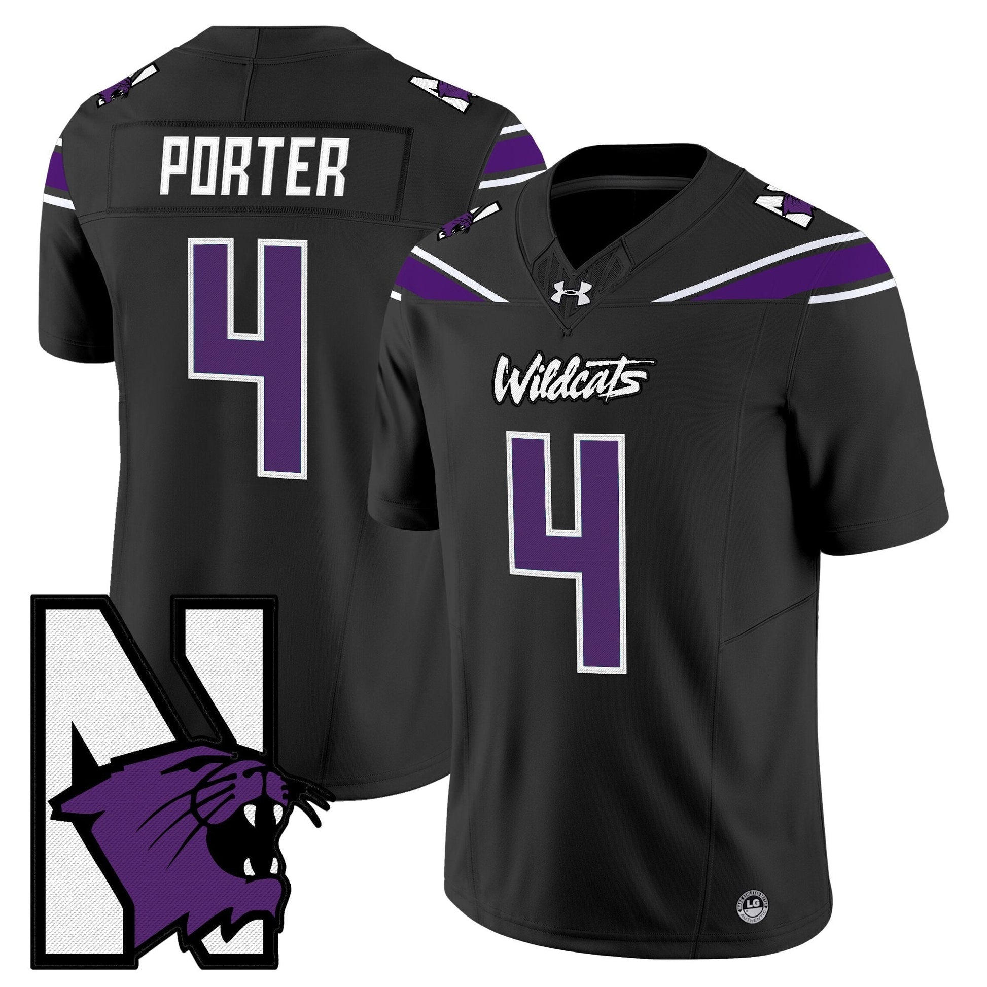 Men's Northwestern Wildcats Honoring ’95 Vapor Limited Jersey - All Stitched