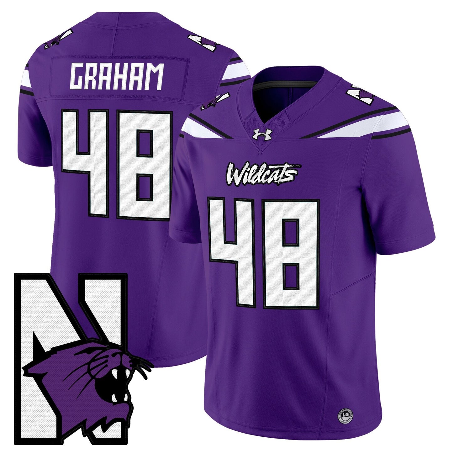 Men's Northwestern Wildcats Honoring ’95 Vapor Limited Jersey - All Stitched