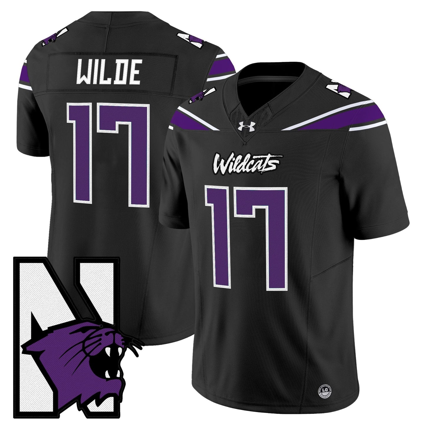 Men's Northwestern Wildcats Honoring ’95 Vapor Limited Jersey - All Stitched