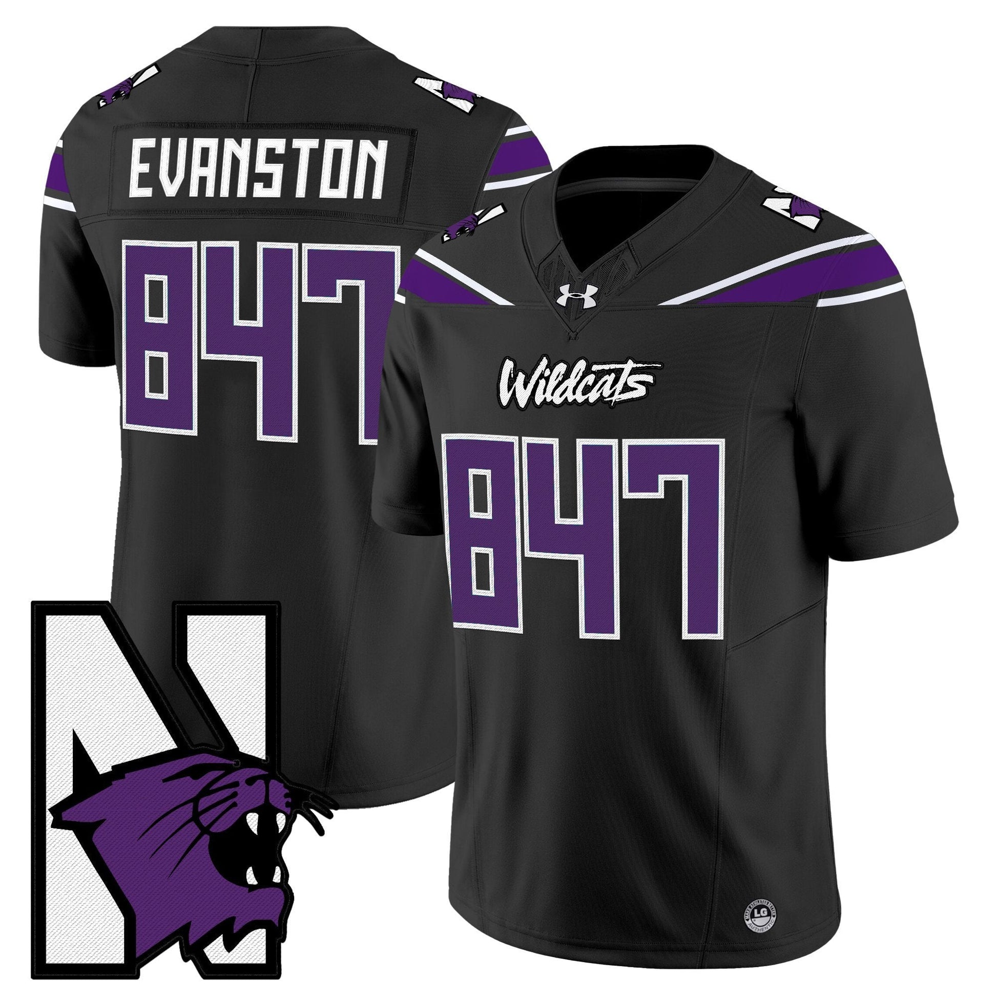 Men's Northwestern Wildcats Honoring ’95 Vapor Limited Jersey - All Stitched