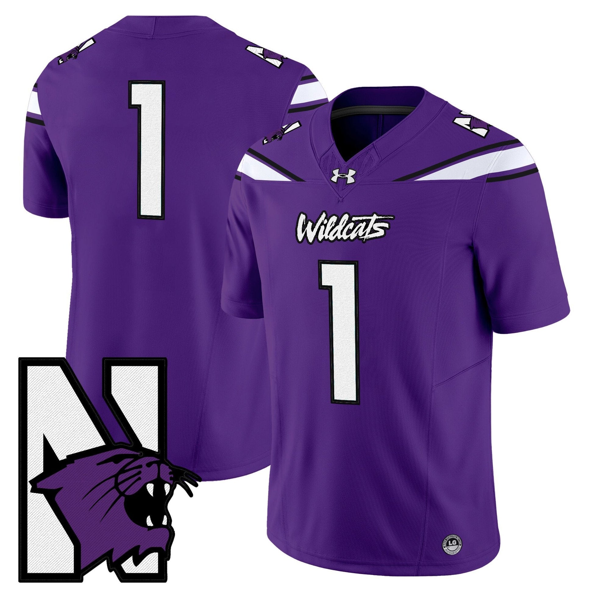 Men's Northwestern Wildcats Honoring ’95 Vapor Limited Jersey - All Stitched